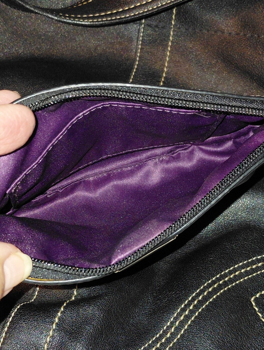 Coach Soho Boho Shoulder Bag with Matching Wallet, Soft Leather F05S-8A03 - Picture 3 of 7